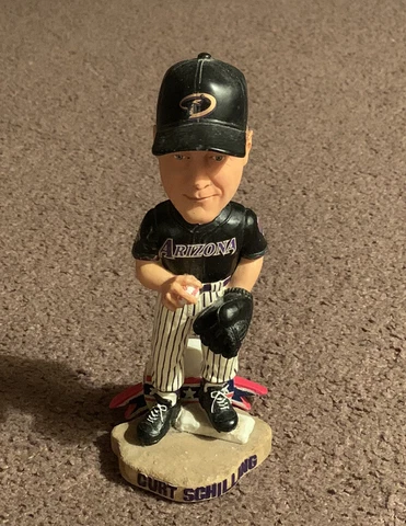 Curt Schilling Arizona Diamondbacks MLB Legends Of The Diamond Bobblehead RARE Cover