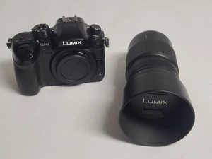 Panasonic Lumix DMC GH4 Profesional 4K Cámara Sin Espejo 100-300mm Lente Batería - Imagen 1 de 24