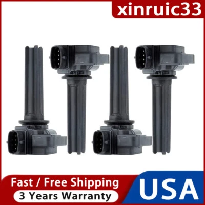 4X Bobinas de encendido para Saab 9-3 2,0 L 2003 2004 2005 2006 2007 2008-2011 UF526 Foto 1 de 4