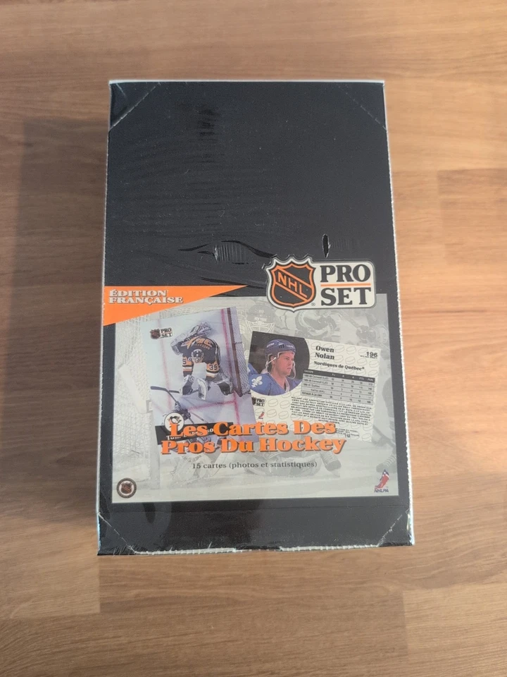 Juego profesional de hockey 1991 edición francesa caja sellada Foto 1 de 3