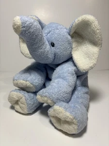 Ty Pluffies Winks Light Blue & Cream Elephant 2006 TyLux Great condition - Picture 1 of 10