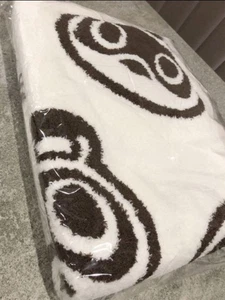Animal Crossing GELATO PIQUE Jacquard Blanket Tsubukichi Mamekichi Duvet White - Picture 1 of 12