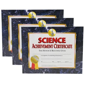 Flipside Hayes Publishing Science Achievement Certificate 30 par paquet 3 paquets - Photo 1/2