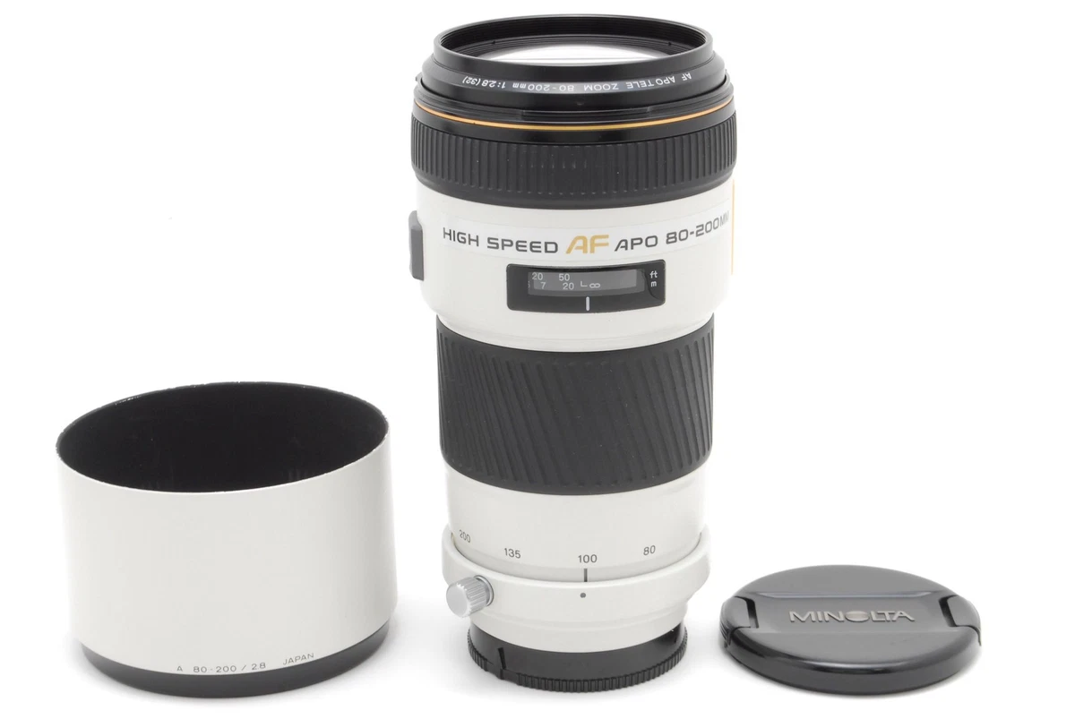 【実用品】MINOLTA AF 80-200mm F2.8 Amazon.co.jp: Konica Minolta ハイスピードAFアポテレ80-200mm F2.8G