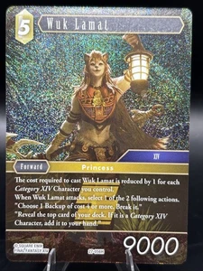 Juego de cartas coleccionables Final Fantasy - Wuk Lamat - Hero - 27-056H - Journey Of Discovery - Lámina - Imagen 1 de 2