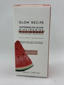 Anguria Glow Ricetta Niacinamide Gocce Tonalità NUOVO IN SCATOLA FULL SIZE 40ml 1,35oz - Foto 1 di 2