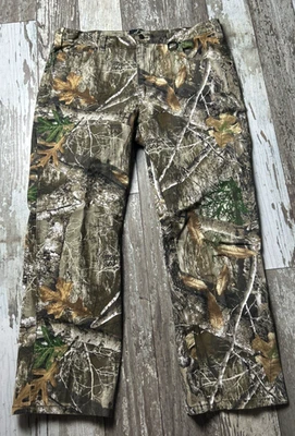 Wrangler Cotton Camo Pants Men's Realtree Edge Hunting 36 X 30 - Image 1 of 4