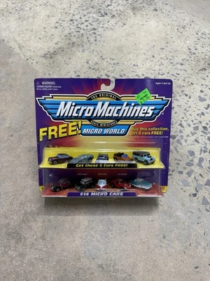 Micro Machines #14 Micro World Collection 5 Bonus Cars 1999 NEW SEALED RARE 90s - Image 1 of 4