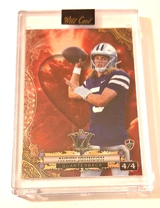 2024 Wild Card 7 Card Draw Prismatic Heart Red #AJ Avery Johnson XRc #4/4 - Picture 1 of 3