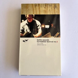 Battle Sounds Turntablist Festival No. 5 VHS Z-Trip Dibbs Rob Swift DJ Hip Hop - Imagen 1 de 5