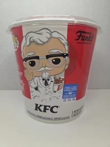 Funko Shop Exclusive KFC Bucket w/#05 Colonel Sanders Gold Pop & T-Shirt 2XL - Picture 1 of 6