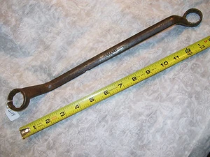Wrench, Vintage Buckeye Tractor? 15/16" and 1"  Box Wrench - Picture 1 of 4