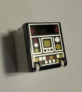 LEGO 1990s Space Blacktron White Box + Black / Yellow Controls Door 4346pb05 - Picture 1 of 6