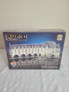 SEALED Vintage 1995 Wrebbit Puzz 3D Puzzle Chateau de Chenonceau 806 Pcs New - Picture 1 of 10