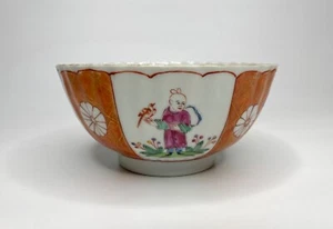 Bol chinois en porcelaine, décor James Giles, Londres, vers 1765. - Photo 1/9
