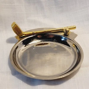 Vintage Golf Motiv Tasche Kleingeld Schmuck Schale Münze Schmuck Schlüsselhalter Taiwan - Bild 1 von 9