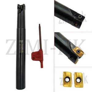 BAP300R Fresa CNC Fine APMT1135 Inserti Spalla Angolo Retto Fresa Utensile - Foto 1 di 80