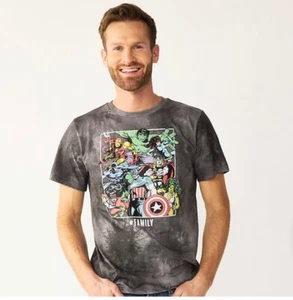 Marvel Comics Avengers Family Graphic Tee T Shirt Men’s XL Extra Large NEW WT! - Picture 1 of 2