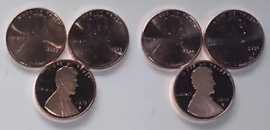 2023 & 2024 Six Coin Lincoln Cent PDS Set wUncirculated PD & Proof S - Picture 1 of 2