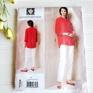 Vogue V1509 Anne Klein Tunic Pants Uncut Sewing Pattern Size 6 - 14 - Picture 1 of 5