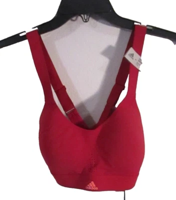 Nuevo con etiquetas Camiseta de natación Adidas para mujer Stronger For It 32D roja precio de venta sugerido por el fabricante $60 Foto 1 de 2