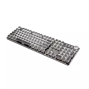 Mechanical Gaming Keyboard Laptop Home Steampunk Keyboard - Picture 1 of 7