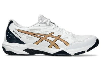 Asics Uomo GEL-Rocket 11 Pallavolo Badminton Scarpe Indoor Scarpe 1071A091-103 - Immagine 1 di 4