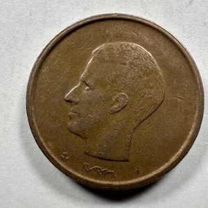 BELGIUM 20 FRANCS, LEGEND IN FRENCH-'BELIQUE' 1980 - Picture 1 of 2