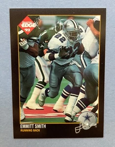 1992 Collector's Edge Football Emmitt smith #32 HOF Dallas Cowboys - Picture 1 of 2