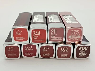 Maybelline New York Color Sensational Lipstick YOU PICK COLOR NEW COLORS ADDED!! - Image 1 of 2