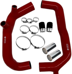 2'' inch Turbo Inlet Kit For BMW N54 E82 135i E90 335i 3.0 E90 E92 N54 (RED) - Imagen 1 de 20