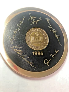 Pro Football Hall of Fame 1985 Enshrinee's Dinner Souvenir PAPER WEIGHT - Picture 1 of 1