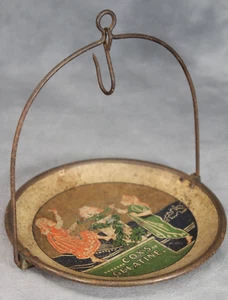 Rare Vintage 1920s Cox's Gelatine Advertising Metal Tray Stand Display Kitchenal - Bild 1 von 6