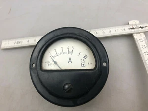 Altes Einbau Messinstrument Messgerät Bakelit Ampere 1-5/25 WW2 Wehrmacht  /32 - Picture 1 of 8