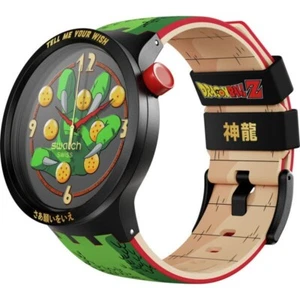 Reloj de pulsera Dragon Ball Z 2022 SWATCH Shenron TOTALMENTE NUEVO en caja - Imagen 1 de 9