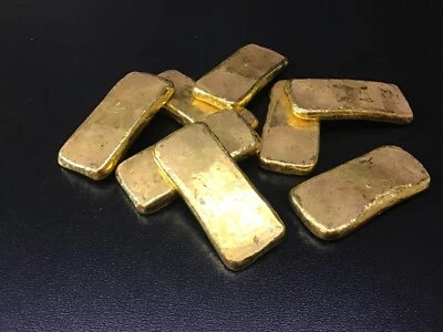 100g 1xSchrott Gold Barer- Gold Recovery geschmolzen, Artikelbeschreibung lesen, - Bild 1 von 2
