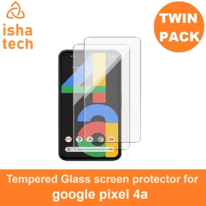 (2er-Pack) Hartglas Displayschutzfolie für Google Pixel 4a - Bild 1 von 4