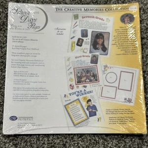 Creative Memories Original 12x12 School Days Pages 15 Sheets 30 Pages NEW Sealed - Picture 1 of 4