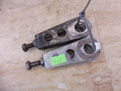 Kawasaki KZ750 KZ 750 LTD 1980 K427-9' juego de ajustadores de rueda trasera Foto 1 de 3