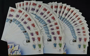 Netherlands 2000 Bulk Mail Stamps, Tulips FDC First Day Cover x 50 #C55144 - Picture 1 of 1