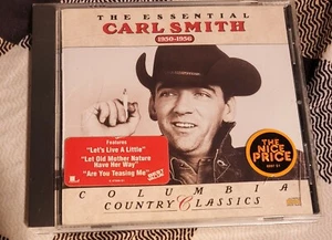 The Essential Carl Smith (1950-1956) by Carl Smith (CD, Oct-1991, Legacy) - Picture 1 of 3