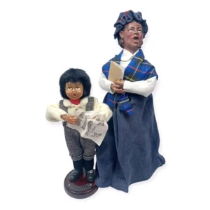 Vintage Chor Karoler Sänger 2er Set Afroamerikanisch Viktorianisch  - Bild 1 von 13