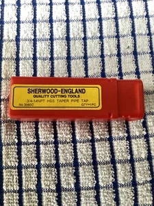 SHERWOOD - ENGLAND 3/4” - 14 NPT HSS KEGELROHRHAHN - Bild 1 von 3