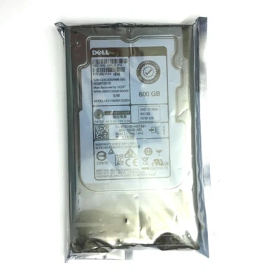 TRCN6 Dell 600GB 15K SAS 2.5" 12Gb/s HDD Hard Drive HUC156060CSS204 with Tray - Image 1 of 4