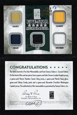 2010 Famous Fabrics Second Edition Silver 2016 Holiday Bonus /3 John Tavares