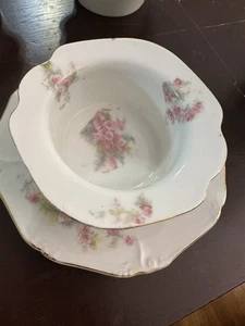 Blenheim Porzellan Germany Goldrand Pudding Tassen & Teller je 9 - Bild 1 von 12