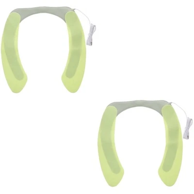 Cuscino Sedile WC Riscaldato 2 Pezzi Sedile WC Scaldabagno Riscaldante per Bagno - Immagine 1 di 4