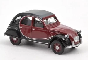 Norev AMC0191352 Citroen 2CV Charleston bordeaux/schwarz 1987 Maßstab ca. 1:64  - Picture 1 of 2