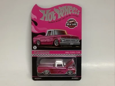 风火轮俱乐部独家 RLC 粉红色 1962 福特 F100 保护 — 第 1/3 张图片