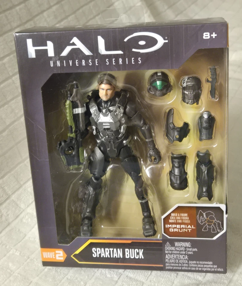 Halo Universe Series Spartan Buck Mattel BAF (imperial Grunt) 6in Wave 2 Figure